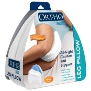 Ortho Memory Foam Leg Pillow - White